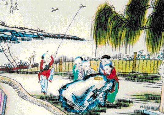 放风筝 放风筝